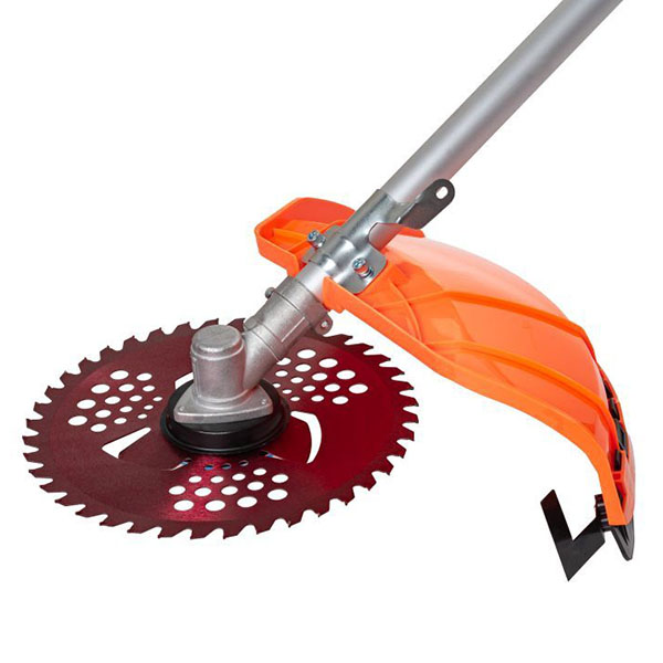 Триммер бензиновый, 52 см.куб./2,3 л.с., 2-такт., диск 40 зуб.+ диск 3-зуб., очки, ранц.рем. нераз.штанга