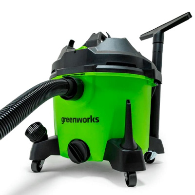 Пылесос строительный Greenworks G120WDV 220В