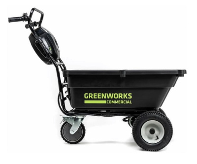 Садовая тележка самоходная Greenworks 82V 82GC (без АКБ и ЗУ) 106 л