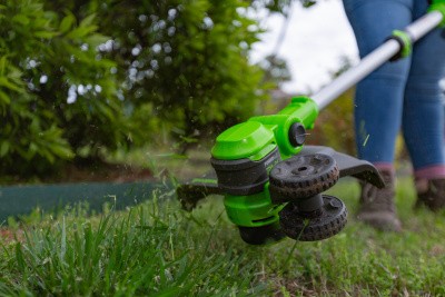 Триммер аккумуляторный Greenworks 24V G24LT301 (1хАКБ 4Ач и ЗУ) 30 см