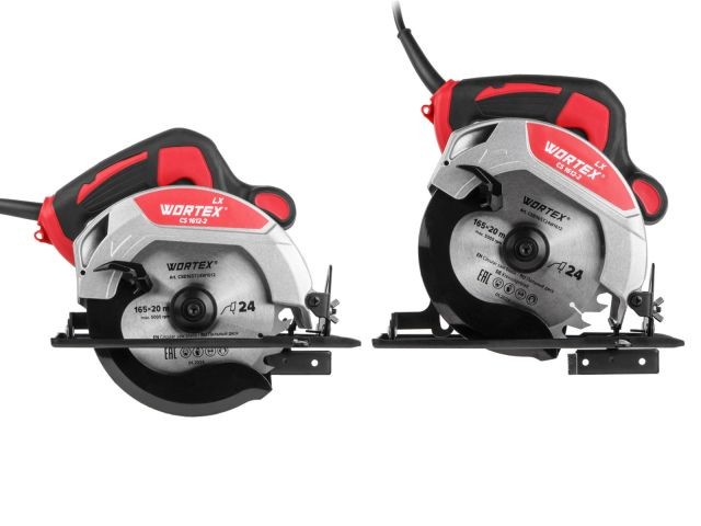 Циркулярная пила WORTEX LX CS 1612-2 в кор. 1200 Вт, 160х20х24Т