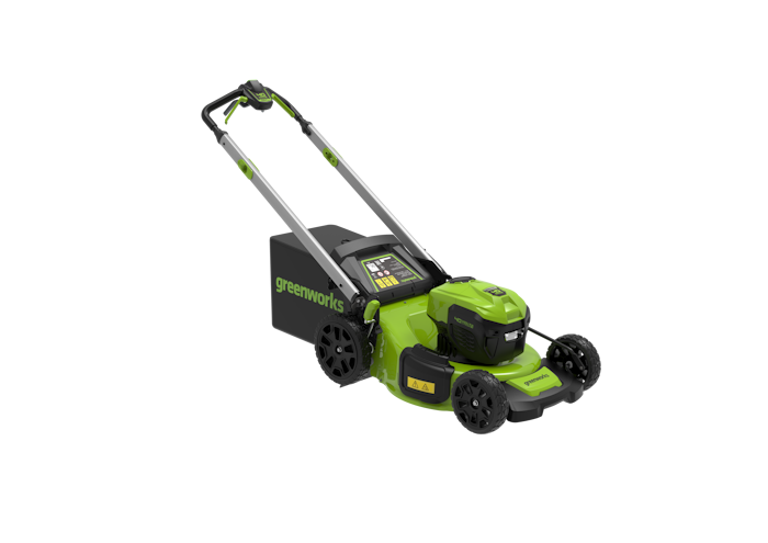 Газонокосилка аккумуляторная Greenworks 40V GD40LM48SP (1хАКБ 8 Ач и ЗУ) 48 см самоходная