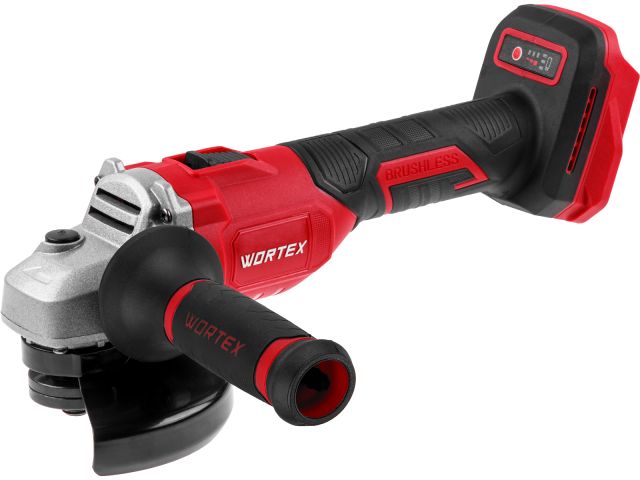 Аккум. углошлифмашина WORTEX LX CAG 1812-1 E в кор. ALL1 SOLO БЕСЩЕТ., 18 В, 125 мм, 8000 об/мин (рег. об.)