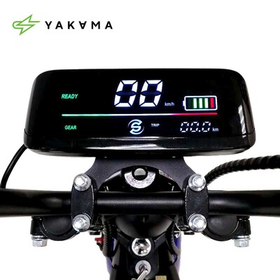 Электроскутер YAKAMA AP-H009-2 черный