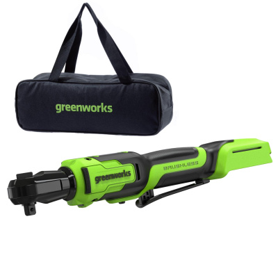 Гайковерт-трещотка аккумуляторный Greenworks 24V GD24RW 1/2
