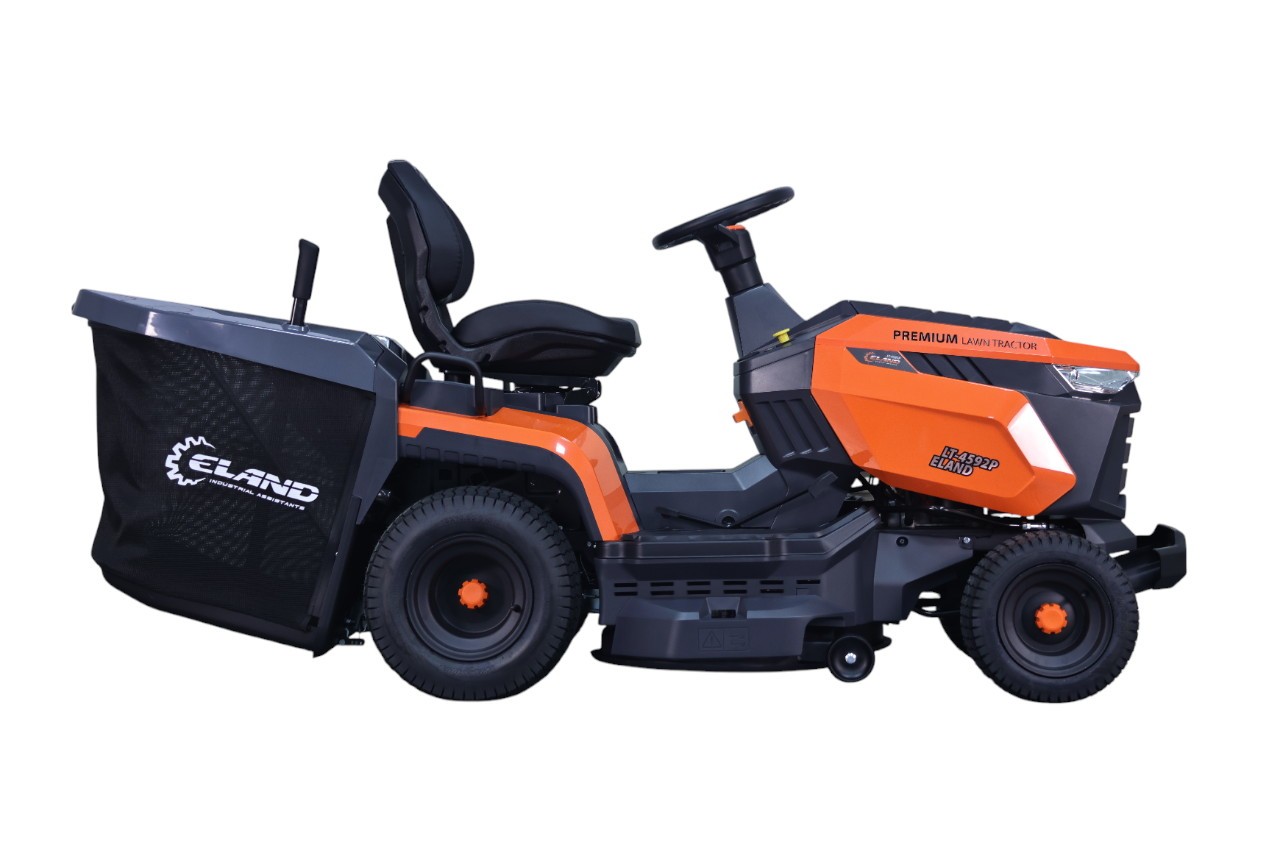 Газонокосилка бензиновая самоходная с сиденьем (райдер) ELAND LT-4592P
