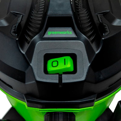 Пылесос строительный Greenworks G120WDV 220В