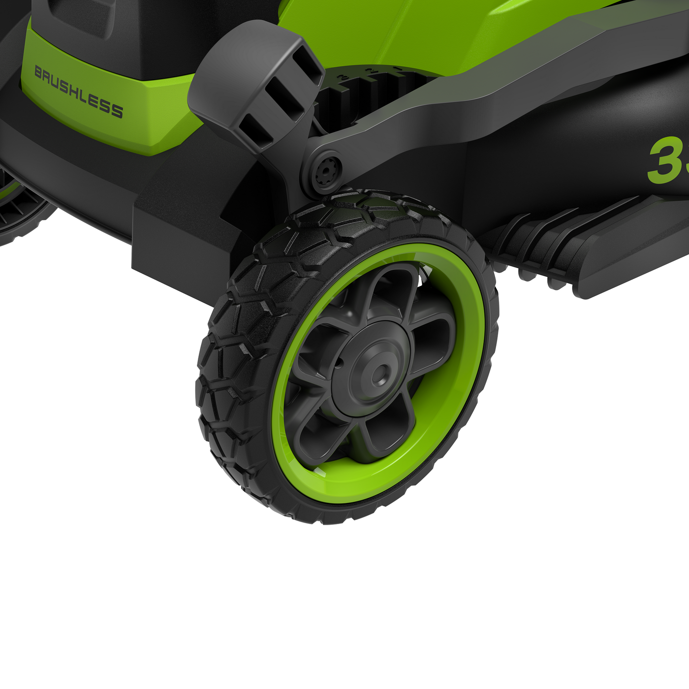 Газонокосилка аккумуляторная Greenworks 24V GD24LM331 (1хАКБ 2Ач и ЗУ) 33см