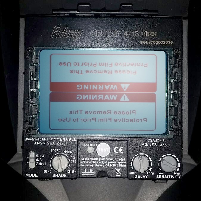 Маска сварочная хамелеон FUBAG IR 4-13N M