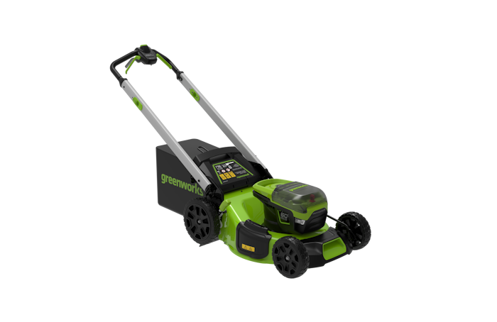 Газонокосилка аккумуляторная Greenworks 60V GD60LM51SPK4 (1хАКБ 4Ач и ЗУ) 51см самоходная