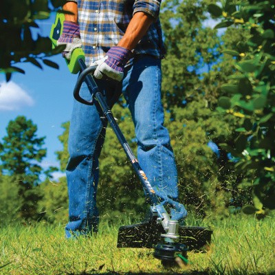 Триммер аккумуляторный Greenworks 40V GD40BC (1хАКБ 8Ач и ЗУ) 40см