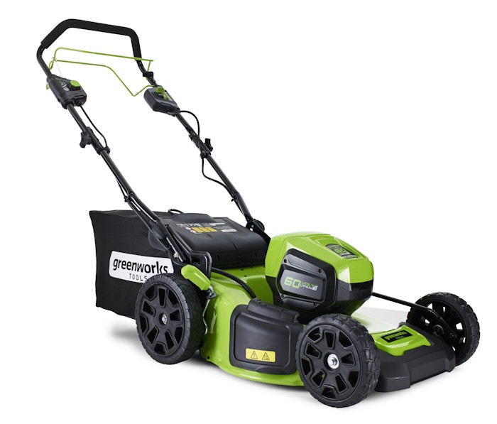 Газонокосилка аккумуляторная Greenworks 60V GD60LM46SPK4 (1хАКБ 4Ач и ЗУ) 46см самоходная