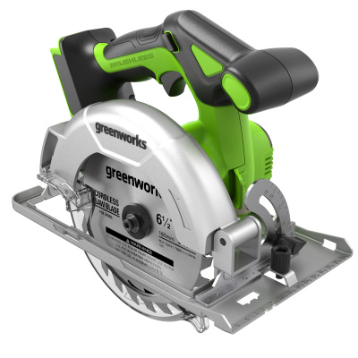 Циркулярная пила аккумуляторная Greenworks 24V GD24CS165 (без АКБ и ЗУ)