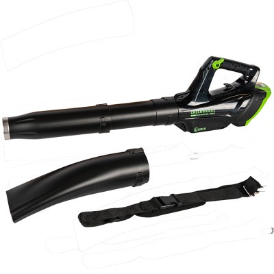 Воздуходув аккумуляторный Greenworks 82V GC82BLB (без АКБ и ЗУ) для работы с ранцевым АКБ