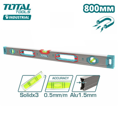 Уровень магнитный 800 мм TOTAL TMT28028M