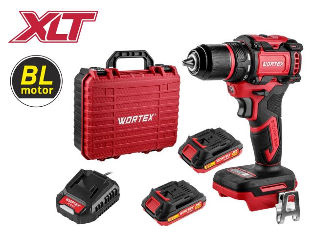 Аккум. дрель-шуруповерт WORTEX BD 2025-1 DLi в чем. ALL1 XLT БЕСЩЕТ, 18 В, 50 Н*м, 2х2 А*ч, БЗП 13 м (шурупы до 9 мм)