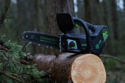 Цепная пила аккумуляторная Greenworks 40V GD40TCS (без АКБ и ЗУ) 25см