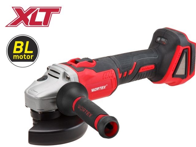Аккум. углошлифмашина WORTEX CAG 1812 E в кор. ALL1 SOLO БЕСЩЕТ., 18 В, 125 мм, 8000 об/мин (рег. об.)