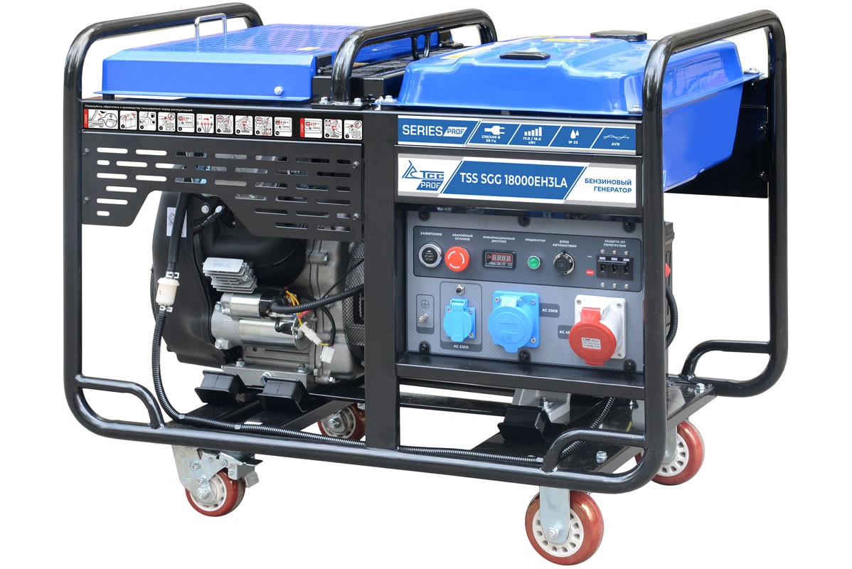 Бензогенератор TSS SGG 18000 EH3LA