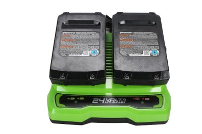 Зарядное устройство Greenworks 24V G24X2UC2 для 2-х аккумуляторов