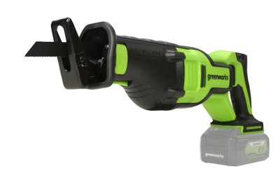 Пила сабельная аккумуляторная Greenworks GD24RS 24V (без АКБ и ЗУ)