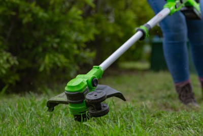 Триммер аккумуляторный Greenworks 24V G24LT301 (1хАКБ 4Ач и ЗУ) 30 см