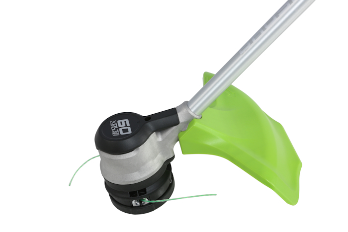 Триммер аккумуляторный Greenworks 60V GD60LTK4 (1хАКБ 4Ач и ЗУ) 40см
