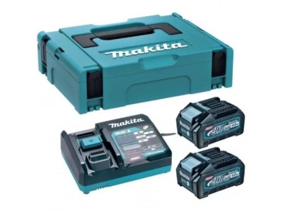 Комплект PSK MKP1G002 40V XGT аккумулятор BL4040 (2 шт.) + зарядное устройство DC40RA XGT в кейсе