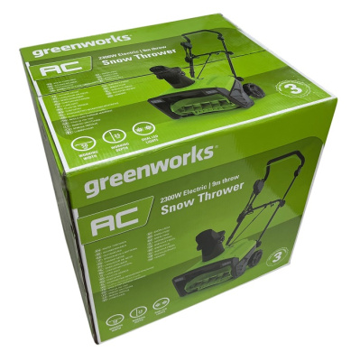 Снегоуборщик электрический Greenworks SN2300 2300 Вт 50 см