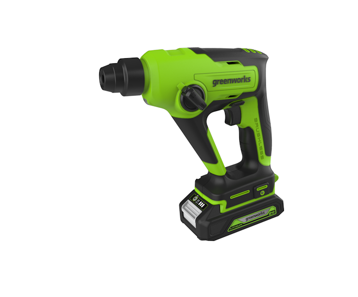 Перфоратор аккумуляторный Greenworks 24V GD24SDS1 (без АКБ и ЗУ) 1.2Дж