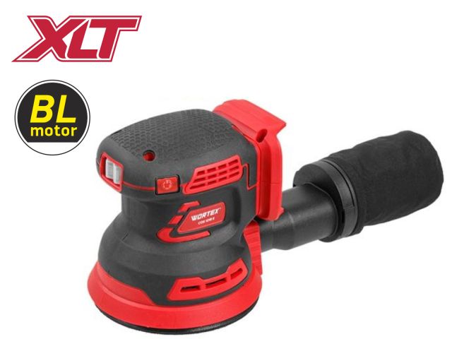 Аккум. эксцентриковая шлифмашина WORTEX COS 1218 E в кор. ALL1 SOLO в кор. БЕСЩЁТ., 18В, 125 мм, 700 (Регул. об., Амплитуда колебаний: 3,6 мм)