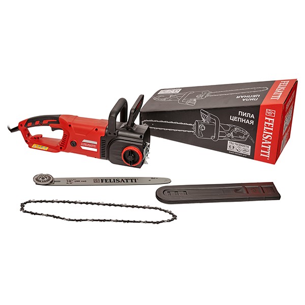 Пила ручная электрическая цепная, 2000 Вт, 40см, 16