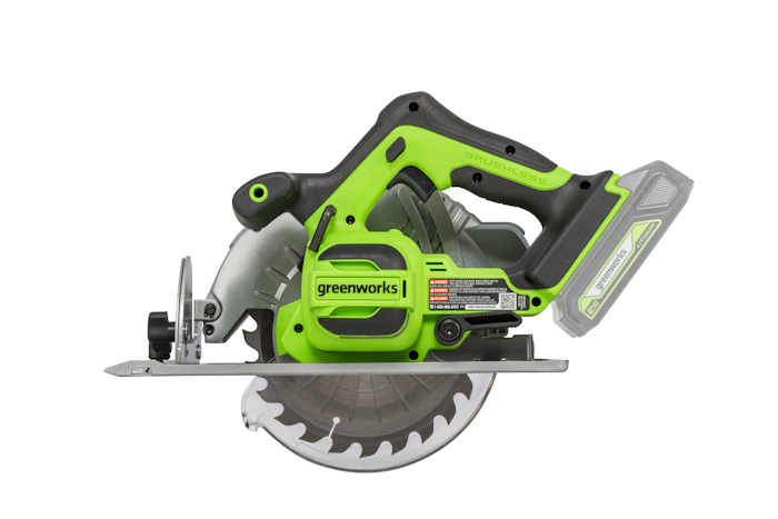 Циркулярная пила аккумуляторная Greenworks 24V GD24CS (без АКБ и ЗУ)