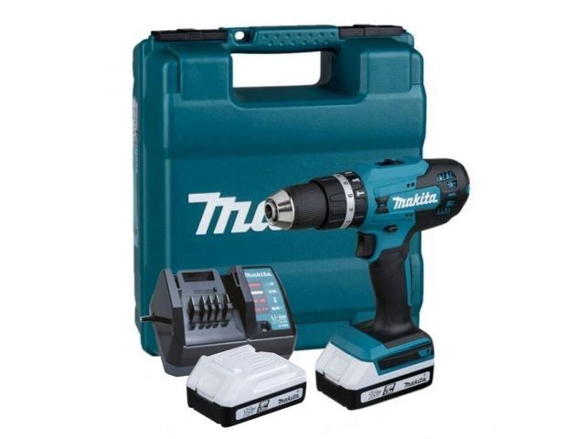 Аккум. дрель-шуруповерт MAKITA 18V G-battery HP 488 DWE в чем.