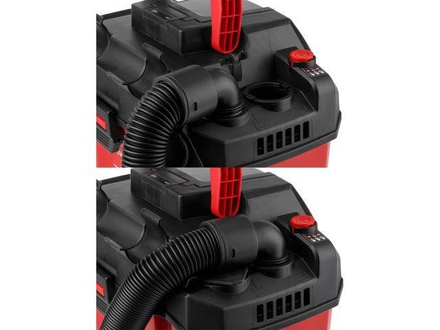 Аккум. пылесос WORTEX CVC 1815 в кор. ALL1 XLT SOLO БЕСЩЁТ., 18 В, 9-15 кПа, 10 л, строительный