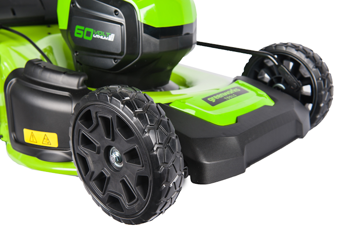 Газонокосилка аккумуляторная Greenworks 60V GD60LM46SPK4 (1хАКБ 4Ач и ЗУ) 46см самоходная