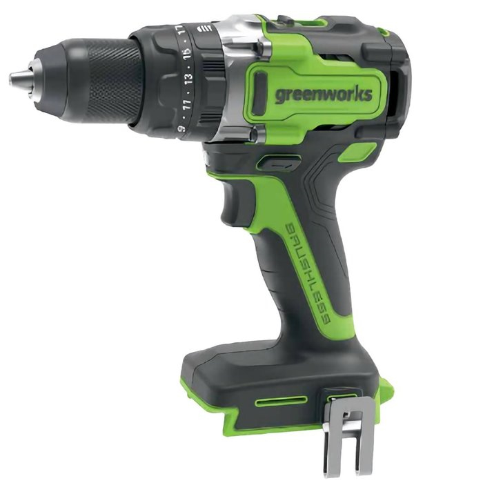 Дрель-шуруповерт ударная аккумуляторная Greenworks 24V GD24DD140 (без АКБ и ЗУ) 140Нм