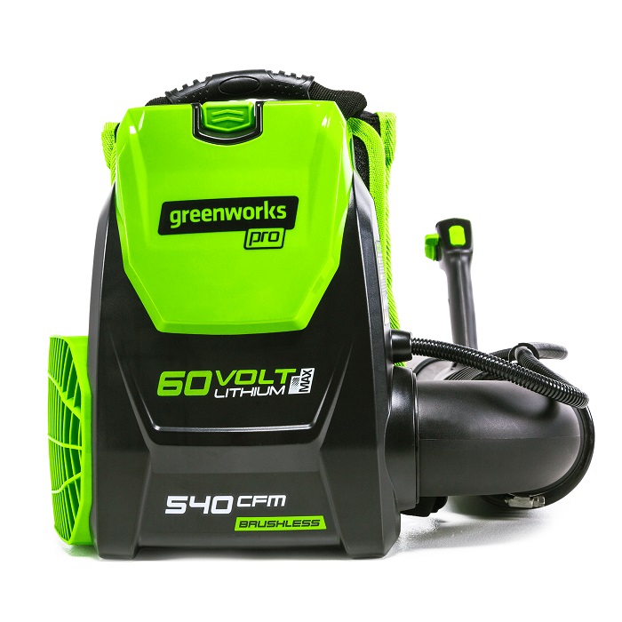 Воздуходув аккумуляторный Greenworks 60V GD60BPB (без АКБ и ЗУ) ранцевый