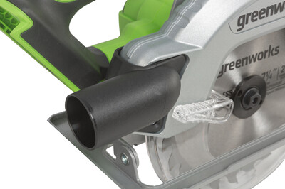 Циркулярная пила аккумуляторная Greenworks 24V GD24CS (без АКБ и ЗУ)