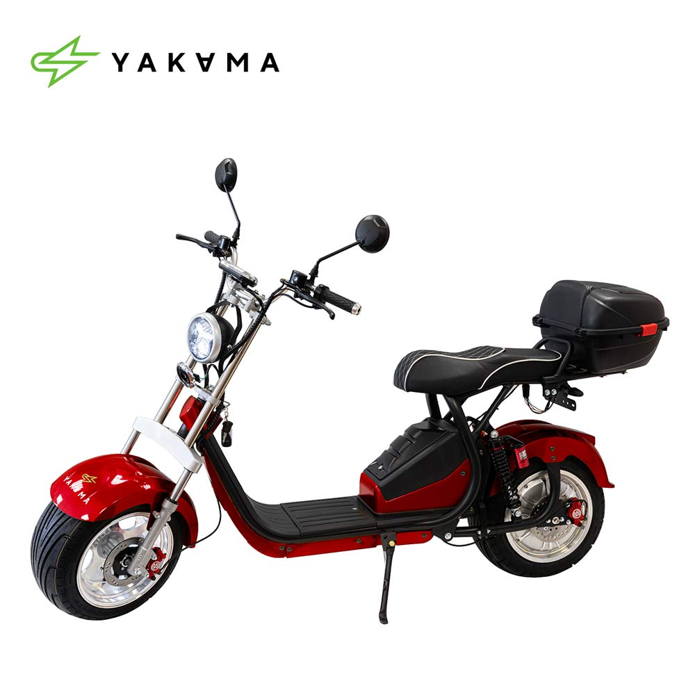 Электроскутер YAKAMA AP-H009-23 красный