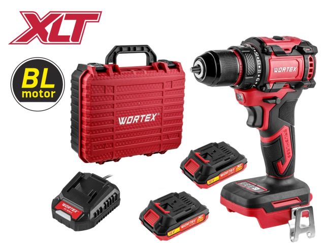 Аккум. дрель-шуруповерт WORTEX BD 2025 DLi в чем. ALL1 XLT БЕСЩЕТ, 18 В, 50 Н*м, 2х1,5 А*ч, БЗП 10 м (шурупы до 9 мм)