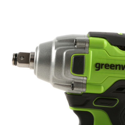 Гайковерт ударный аккумуляторный Greenworks 24V GD24IW400 (без АКБ и ЗУ) 400Нм