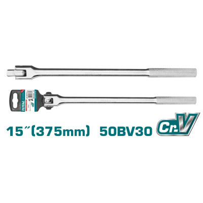 Вороток 1/2 " 375 мм с шарниром TOTAL THTFX12151