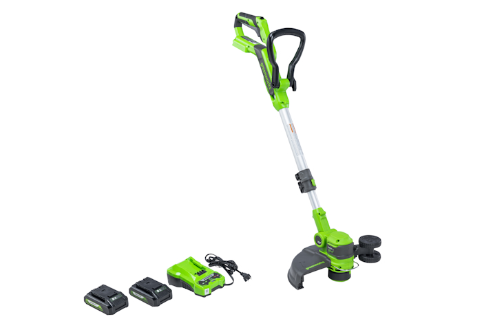 Триммер аккумуляторный Greenworks 24V G24LT30K2 (1хАКБ 2Ач и ЗУ) 30.5см