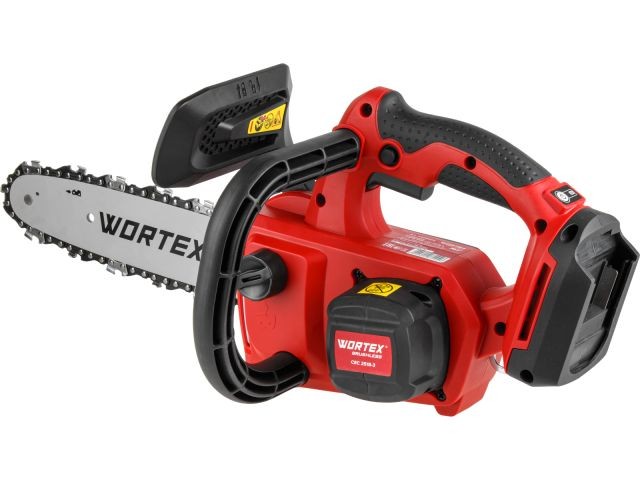 Аккум. пила цепная WORTEX CEC 2518-3 в кор. ALL1 XLT SOLO БЕСЩЕТ., 18 В, 25.4 см