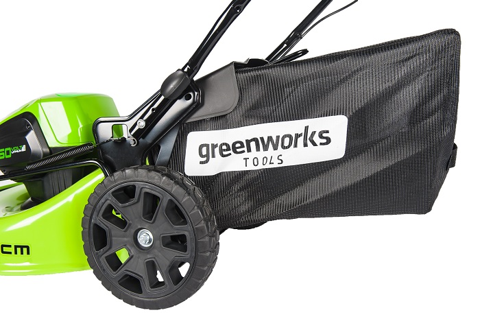Газонокосилка аккумуляторная Greenworks 60V GD60LM46HPK4 (1хАКБ 4Ач и ЗУ) 46см