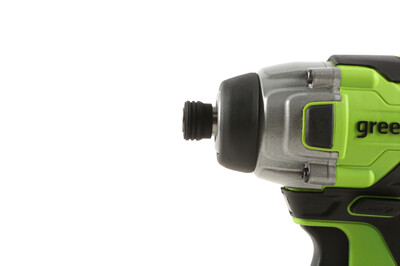 Винтоверт ударный Greenworks GD24ID3, 24V, бесщеточная,HEX 1/4, 300Нм,3 режима, без АКБ и ЗУ (3802807)