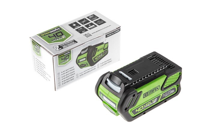 Триммер аккумуляторный Greenworks 40V GD40BCBK4 (1хАКБ 4Ач и ЗУ) 40см