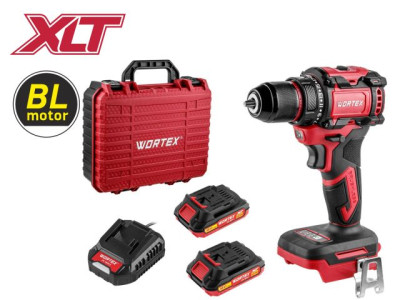 Аккум. дрель-шуруповерт WORTEX BD 2025 DLi в чем. ALL1 XLT БЕСЩЕТ, 18 В, 50 Н*м, 2х2 А*ч, БЗП 10 мм (шурупы до 9 мм)