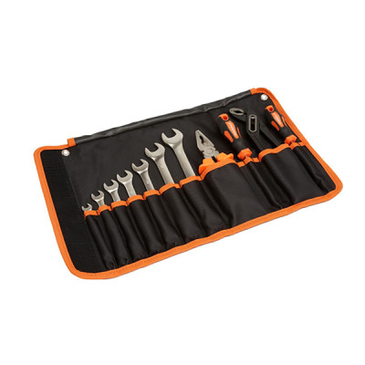 Набор комбинированных ключей в сумке с инструментом, 11 предметов, CrV, сумка оксфорд